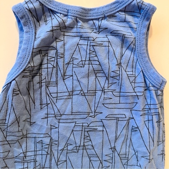 Go Gently Baby Romper | Blue | 3-6m - Picture 2 of 8